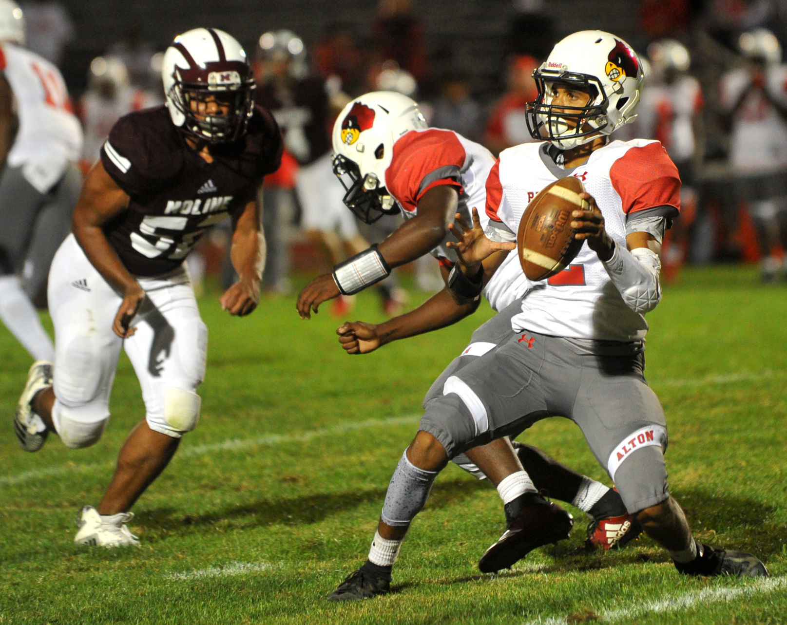 Moline vs Alton football